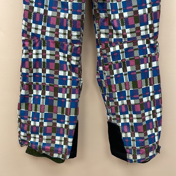 Girl's Boy's Columbia Geometric Snow Pants Ski Snowboard Multicolor Size 14/16 - Picture 9 of 15